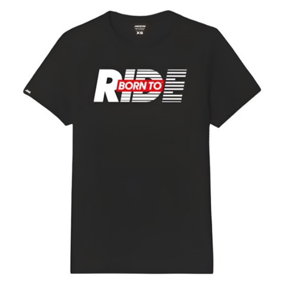 Remera urbana MAGENTA "Born to RIDE"